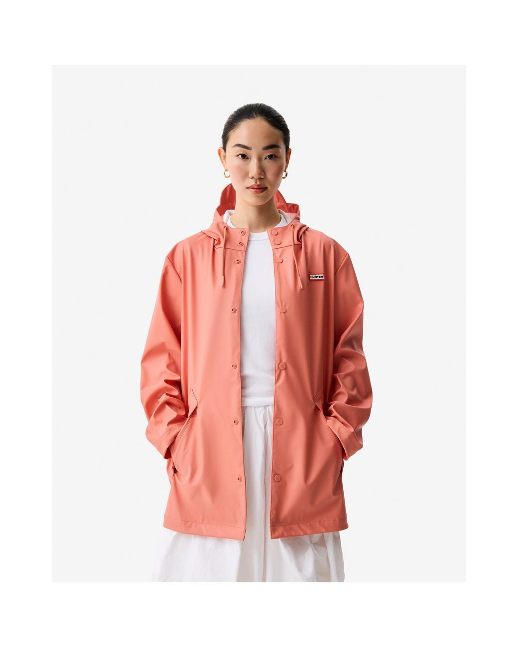 Hunter Red Jo Otb Rain Anorak