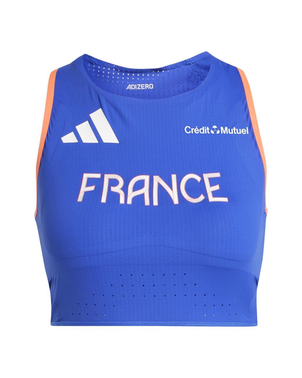 Adidas Blue Team F Crop W Gym Vest