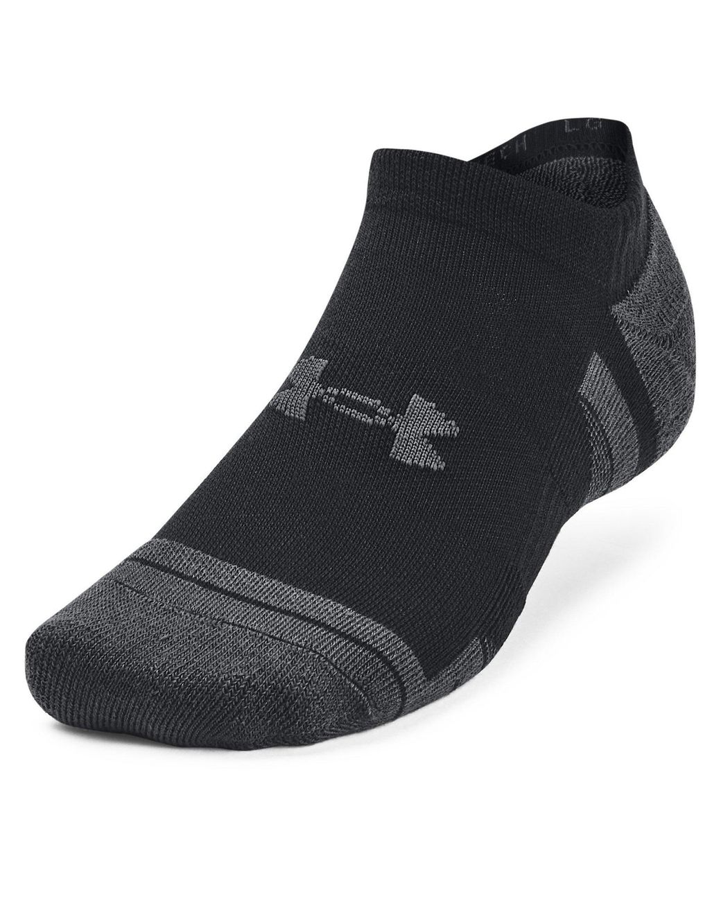 Under Armour Black Ua Performance Tech 3-Pack No Show Socks