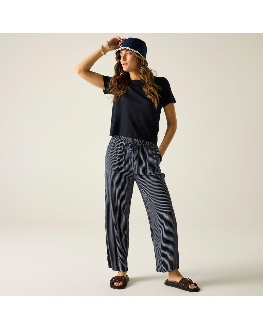 Regatta Blue Elbrie Lightweight Trousers