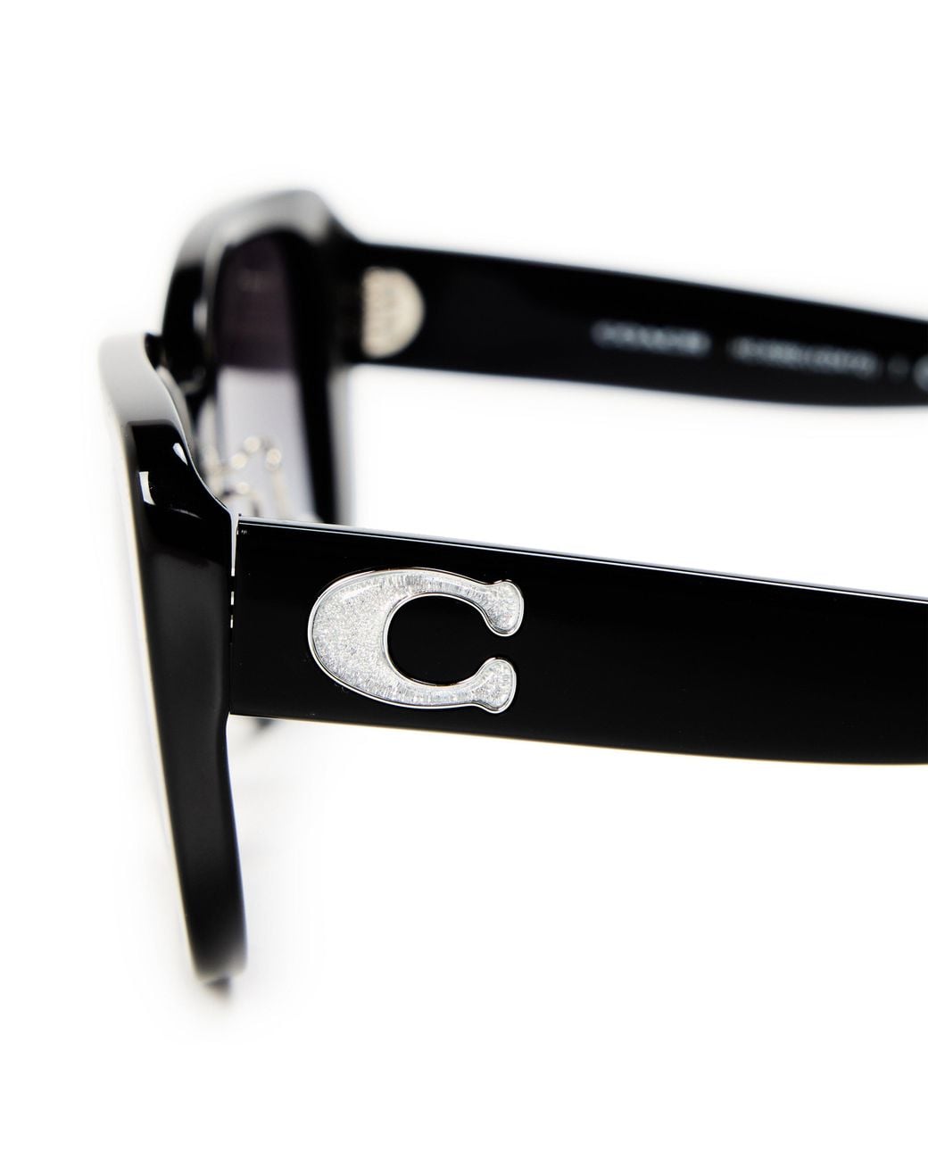 COACH Black Square Sunglasses