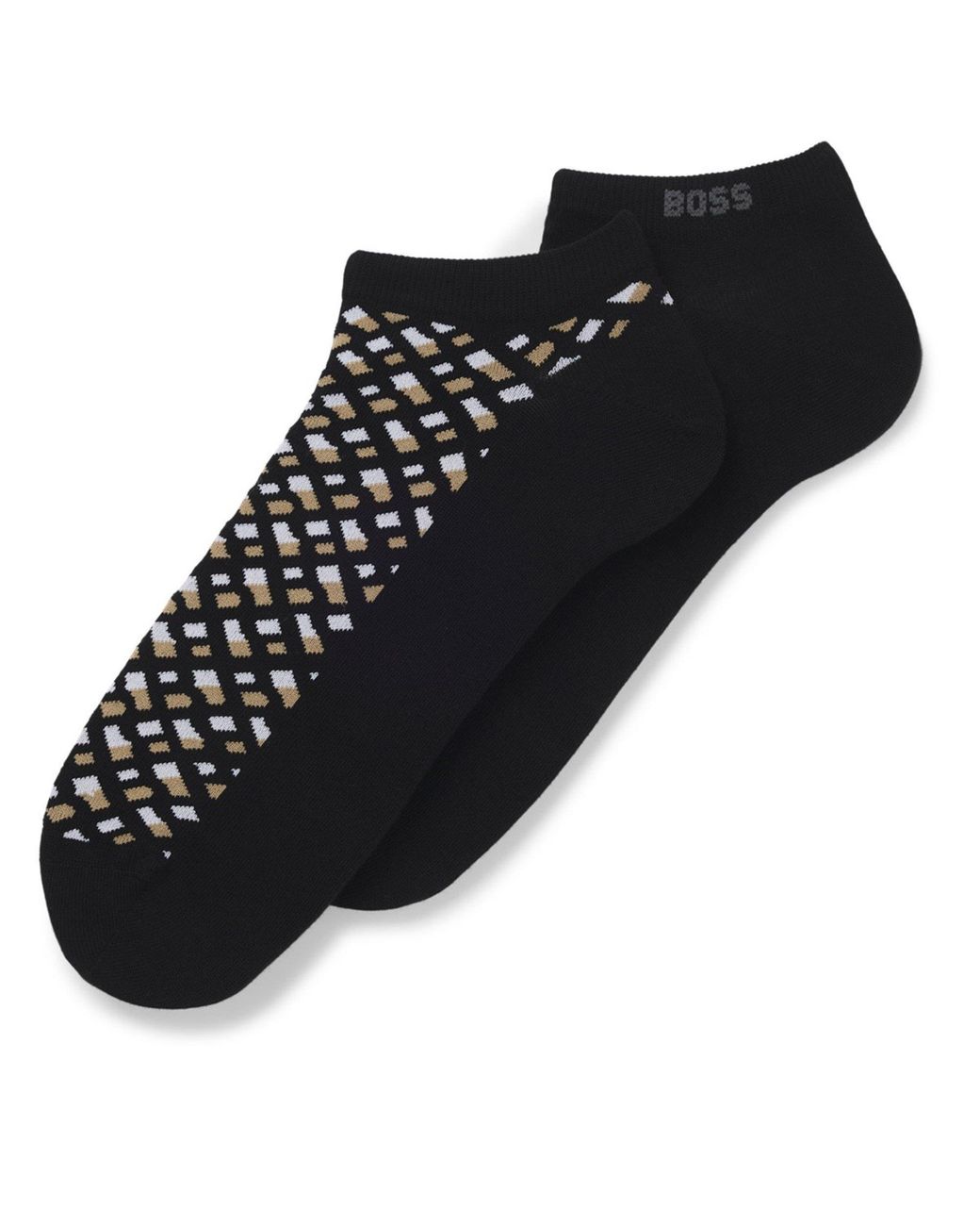 Boss Black As Monogram Trainer Socks for men