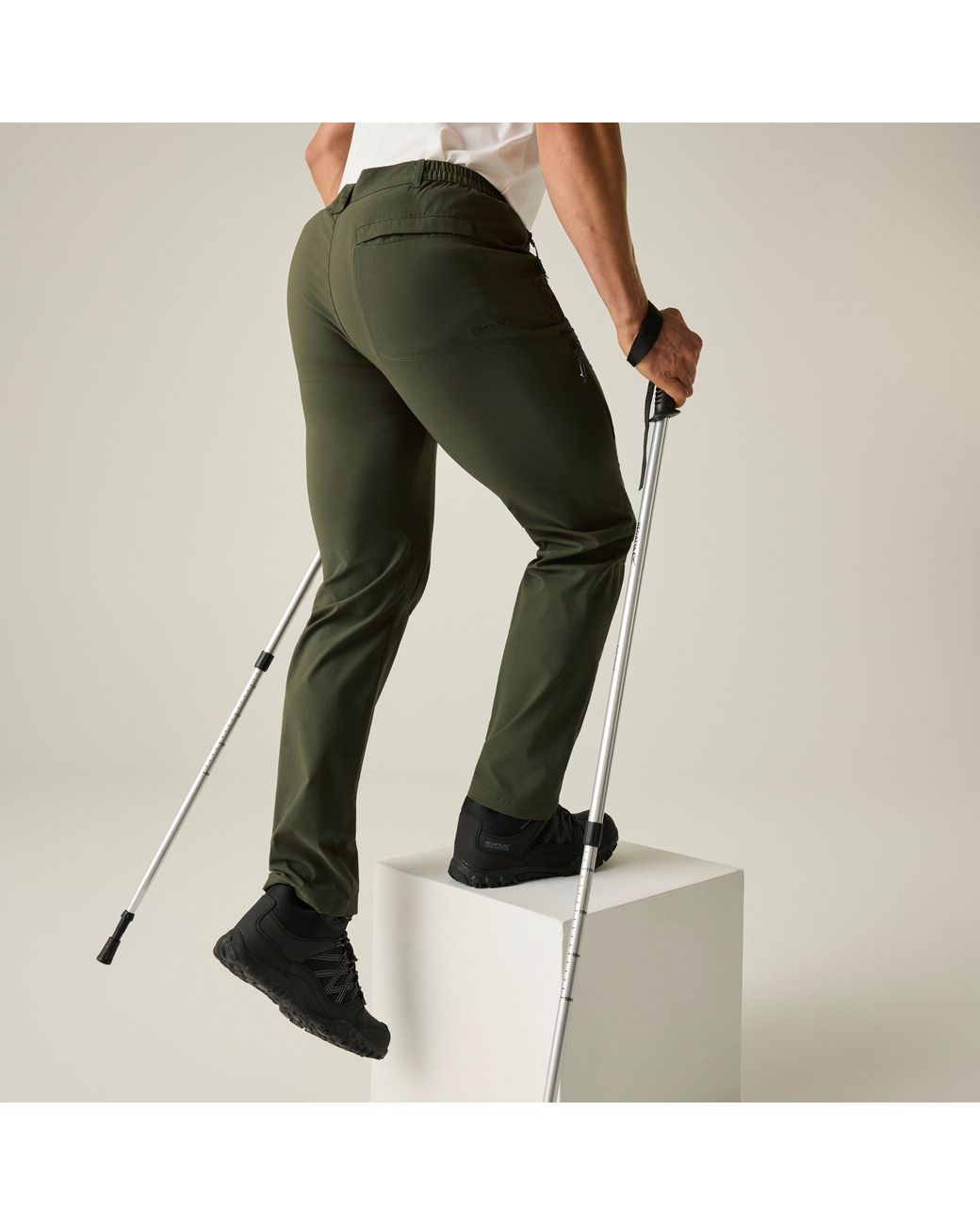 Regatta Green Highton Ii Water-Repellent Trousers for men