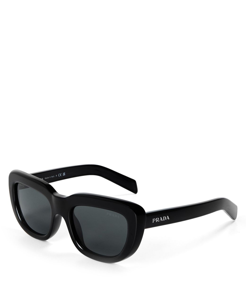 Prada Black 0Pr D07S Oversized Sunglasses