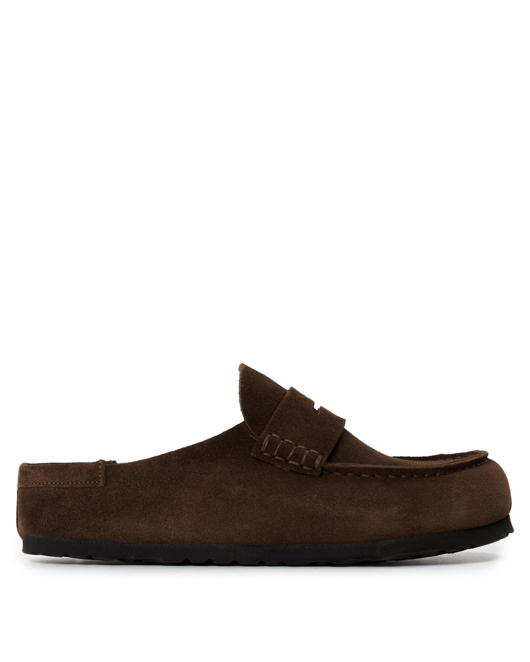 Birkenstock Brown Naples Wrapped Clogs for men