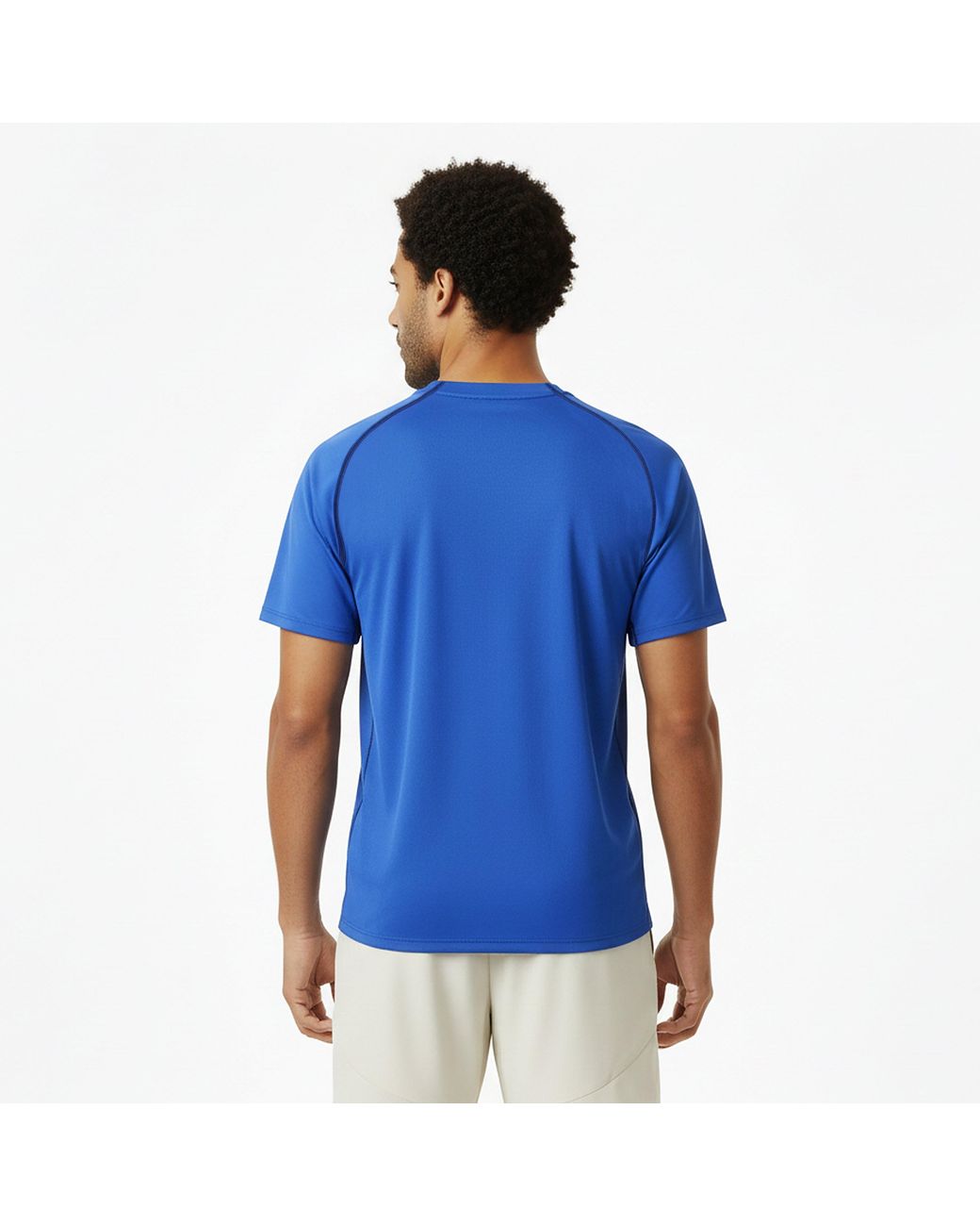 Asics Blue Match Actibreeze T-Shirt for men