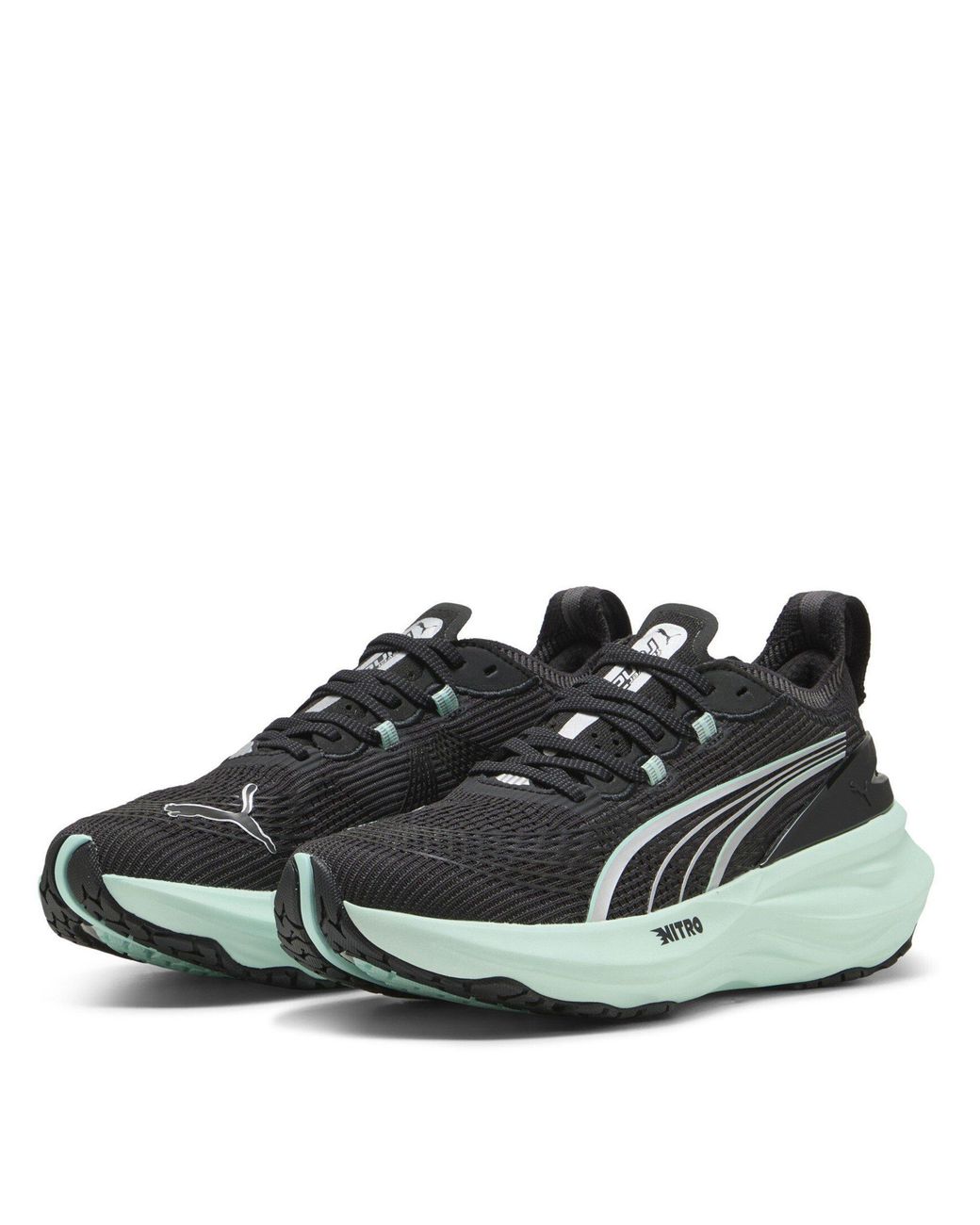 PUMA Black Foreverrun Nitro 2 Wn Road Running Shoes