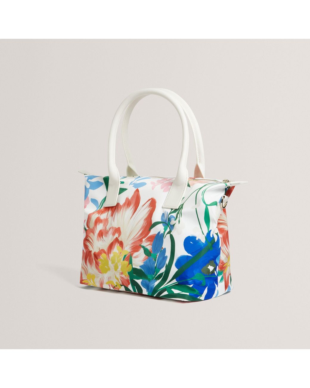 Ted Baker Blue Printed Tote Bag