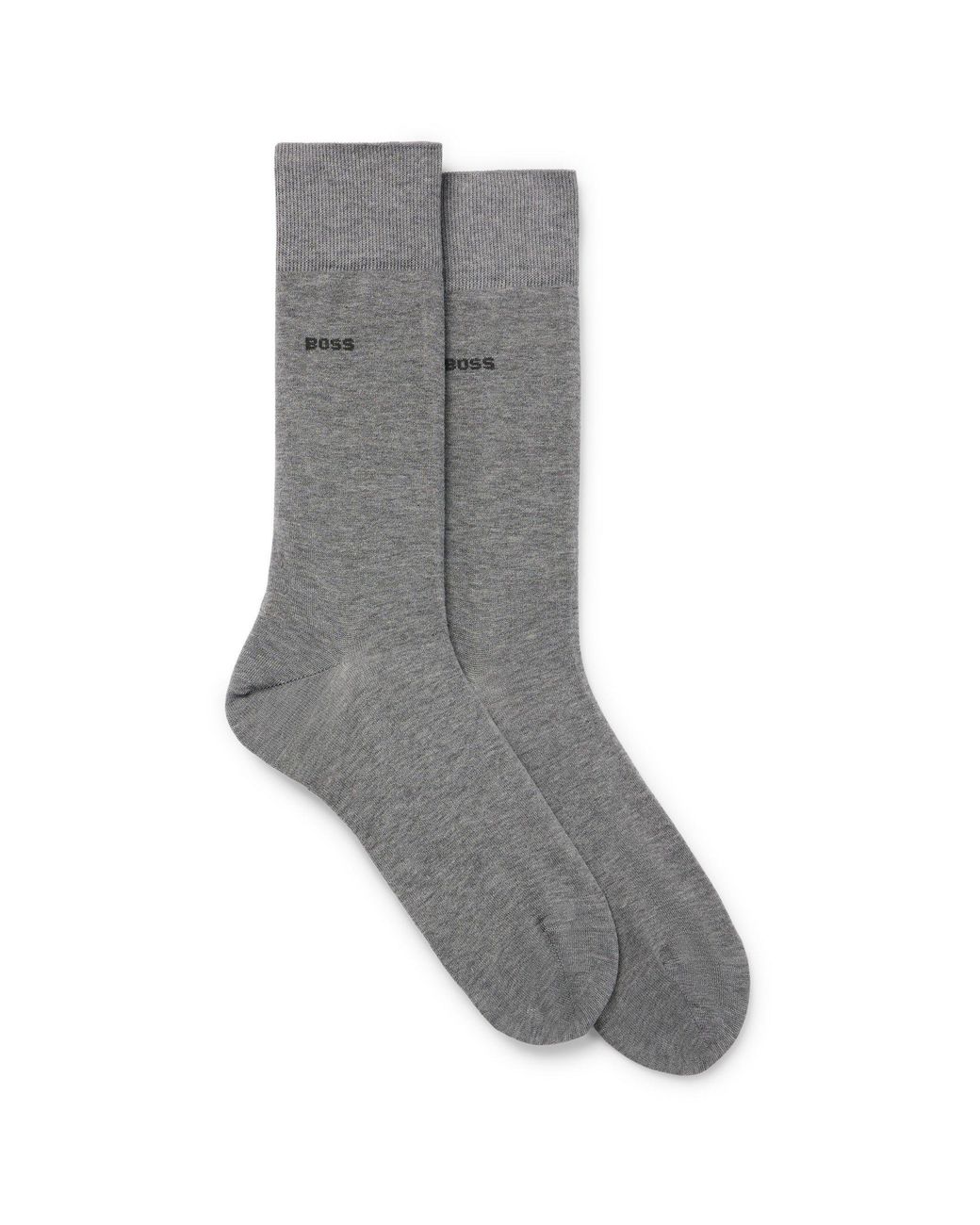 Boss Black Breathable Reinforced Crew Socks for men