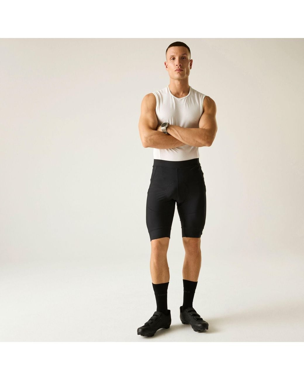 Dare 2b Black Ultra Cycling Bib Shorts for men
