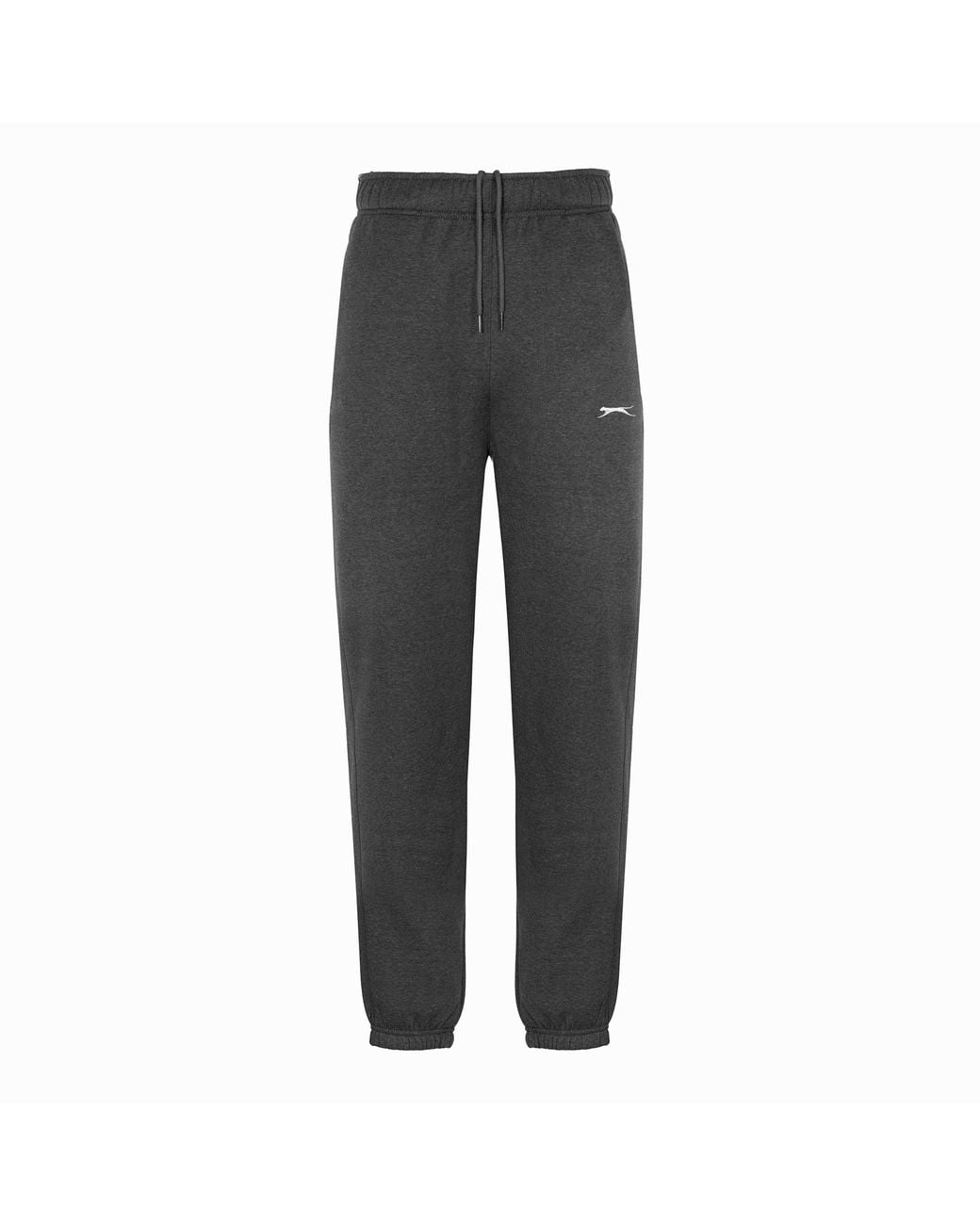Slazenger 1881 Gray Cuffed Fleece Jogging Bottoms for men