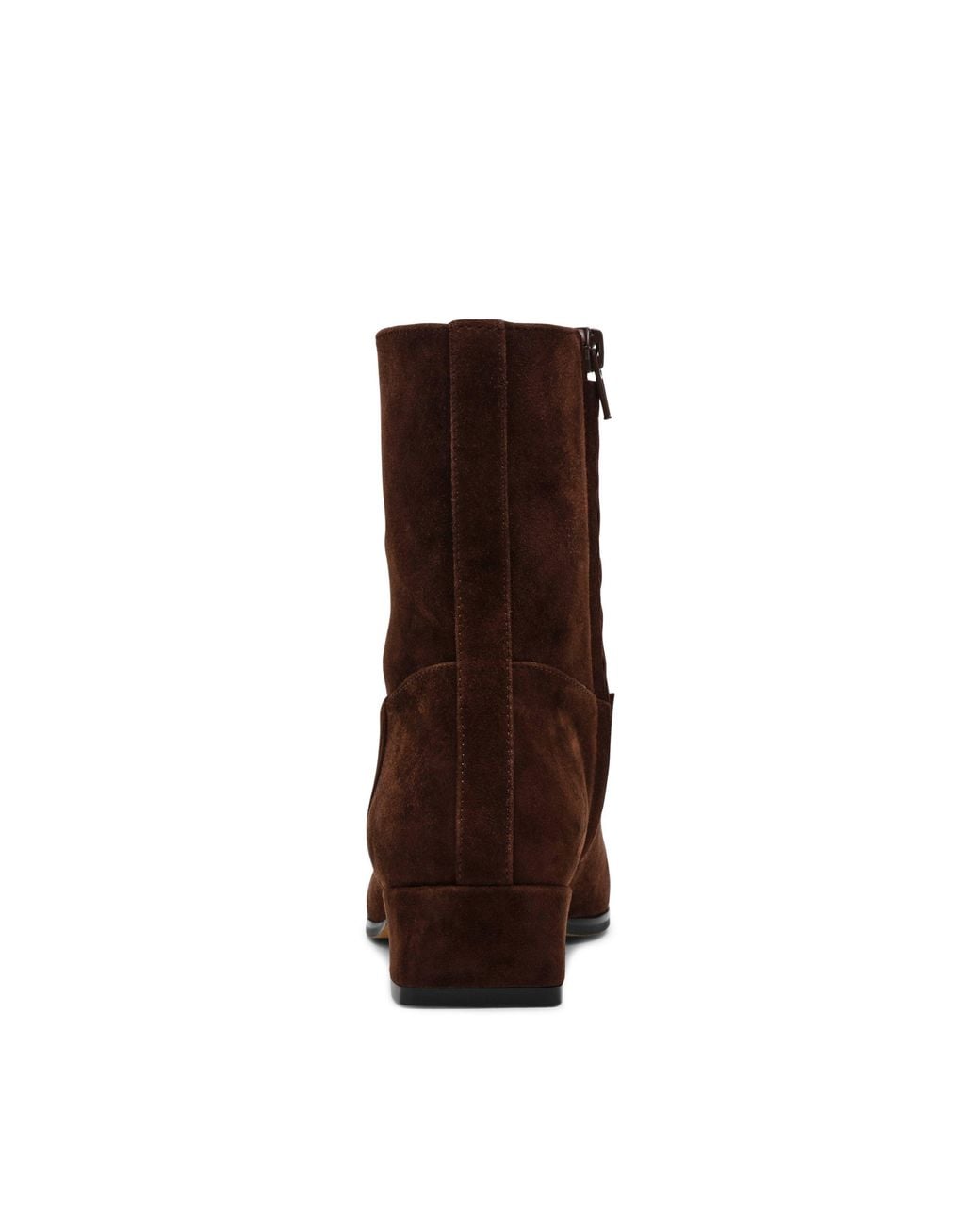 Steve Madden Brown Dusty Leather Heeled Ankle Boots