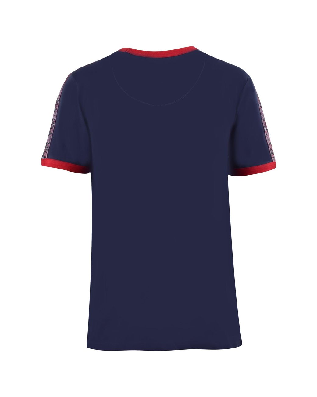 Pretty Green Blue Eclipse Tape Regular Fit T-Shirt for men