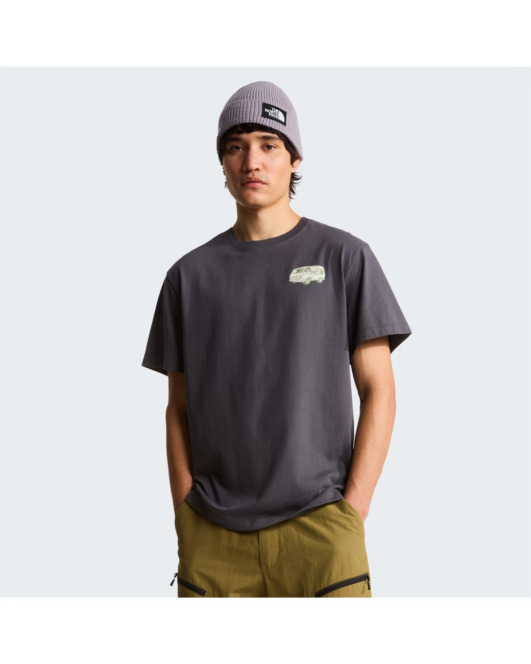 The North Face Gray Tnf Van Life Tee for men