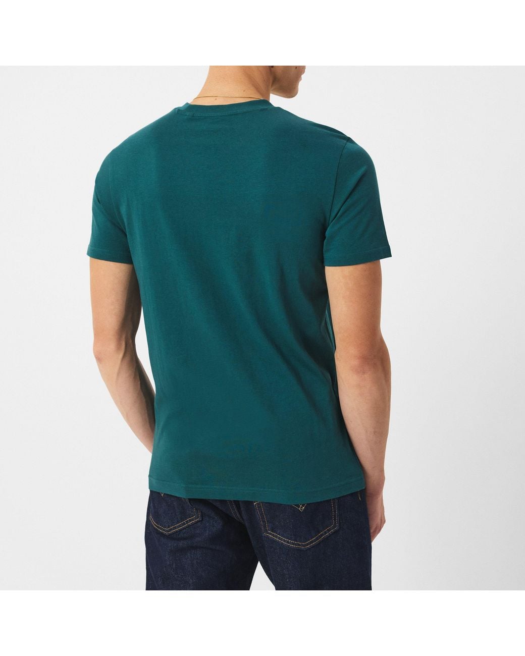 Original Penguin Green Crew Neck Short Sleeve T-Shirt for men