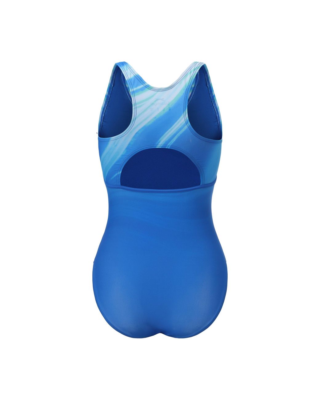 Slazenger 1881 Blue Racer Back Lycra Xtra Life Swimsuit Ladies