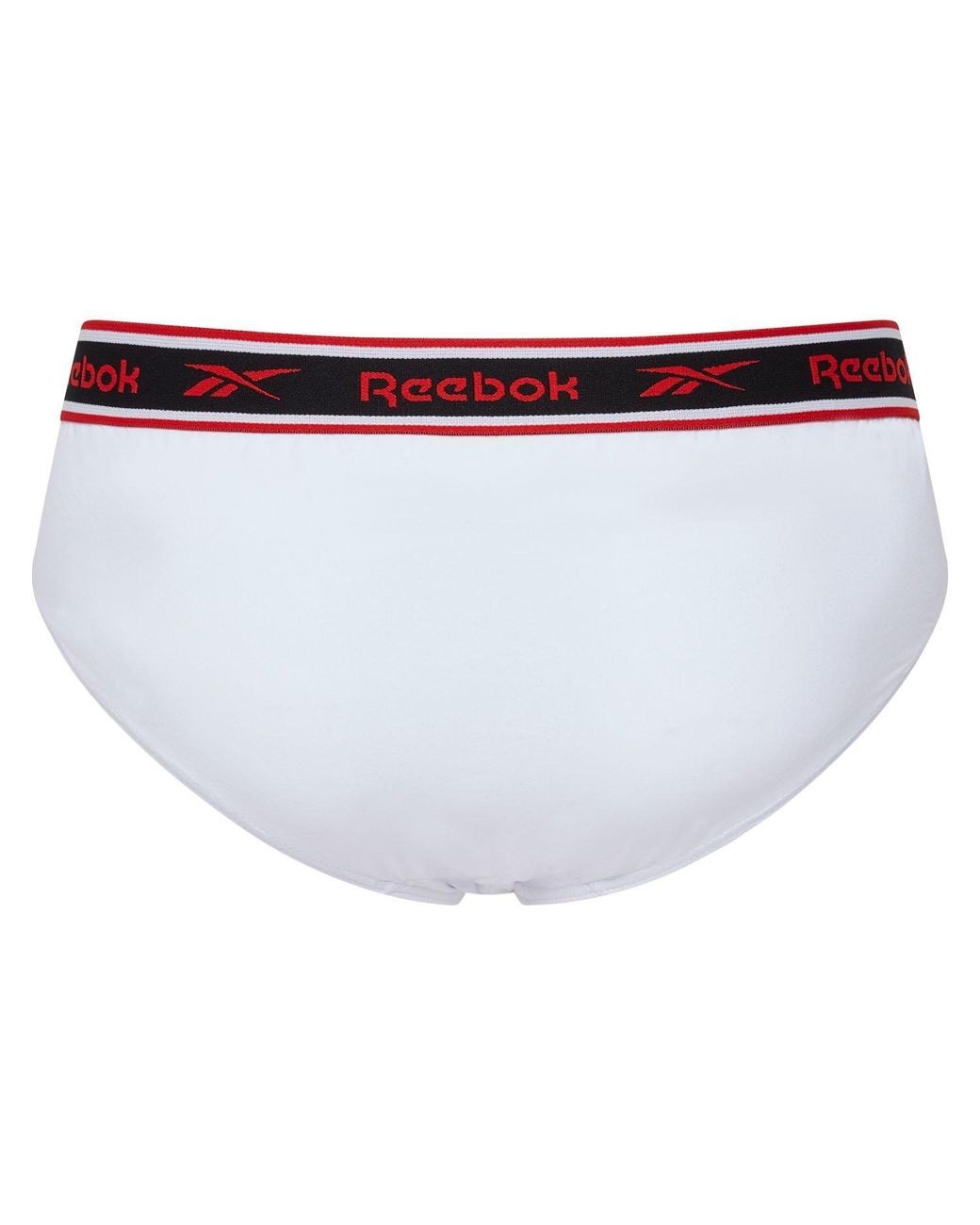 Reebok Red 3 Pack Cotton Briefs for men