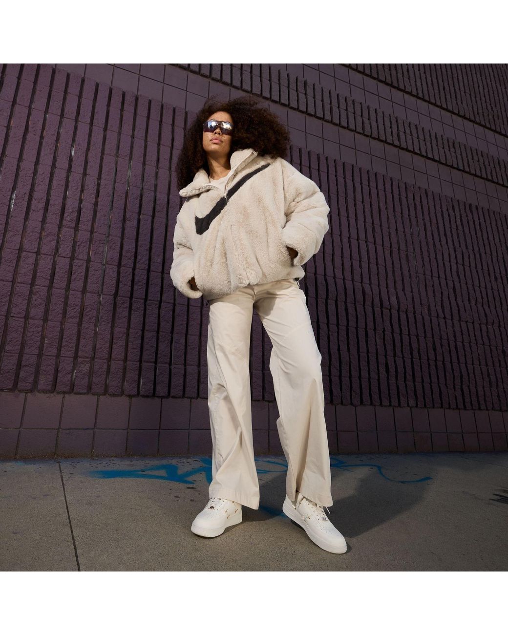 Nike White Chunky Trainers
