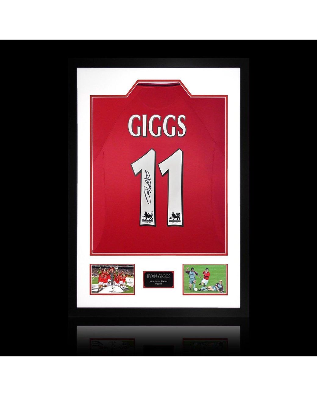 The Fan Cave Red Ryan Giggs Signed Manchester United Shirt Premium