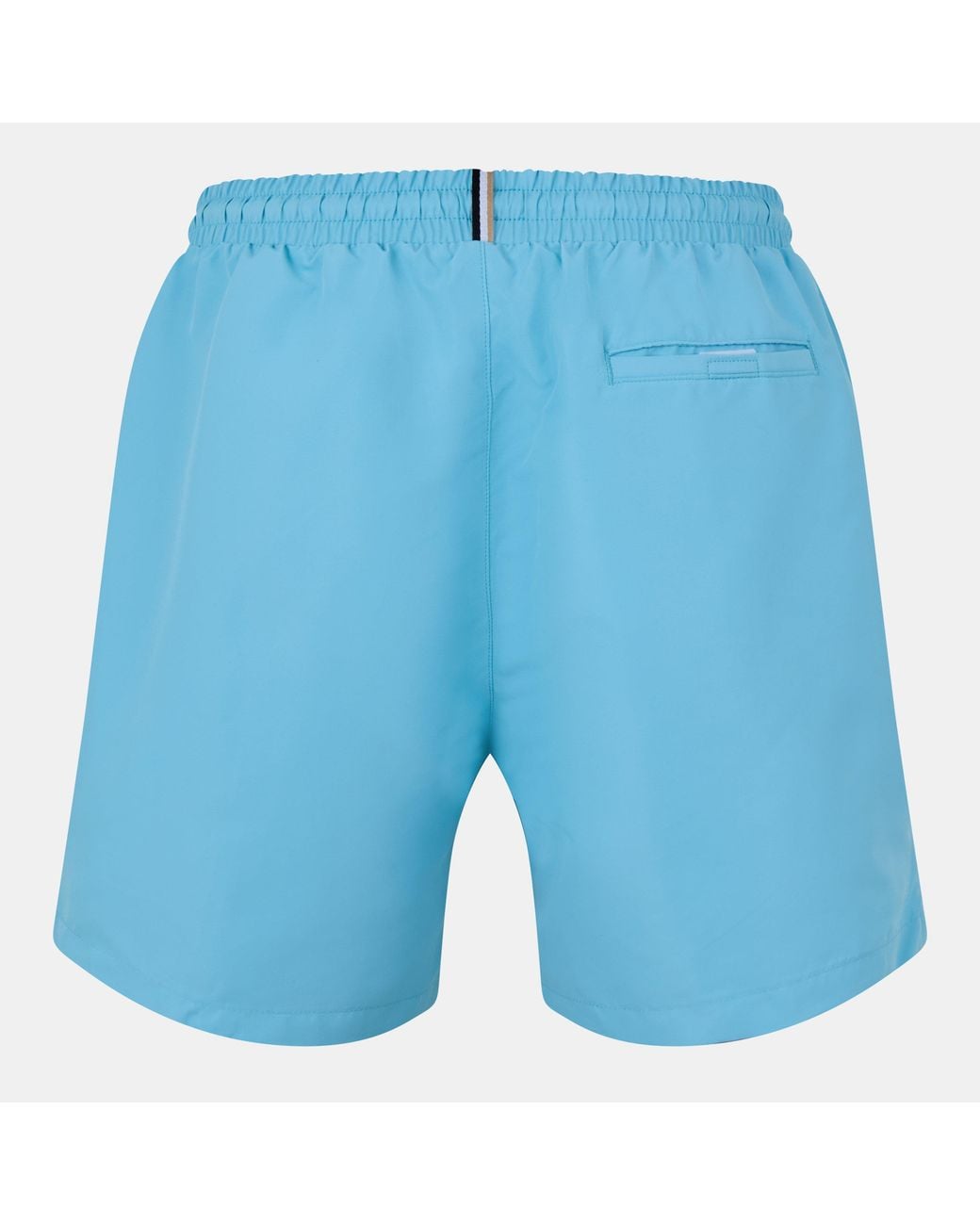 Boss Blue Swim Shorts With Logo Detail (Stormfish) for men