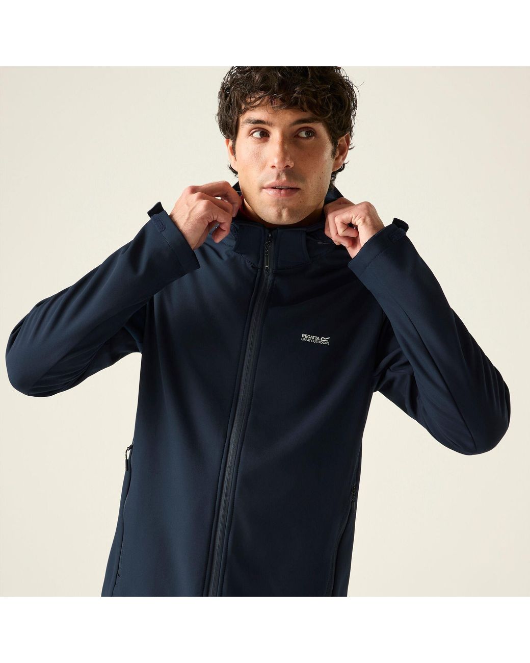 Regatta Blue Denvo Softshell Jacket for men