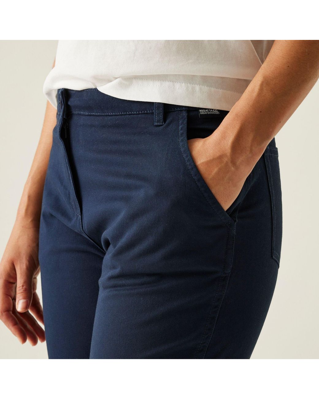 Regatta Blue Bayletta Capri Trousers