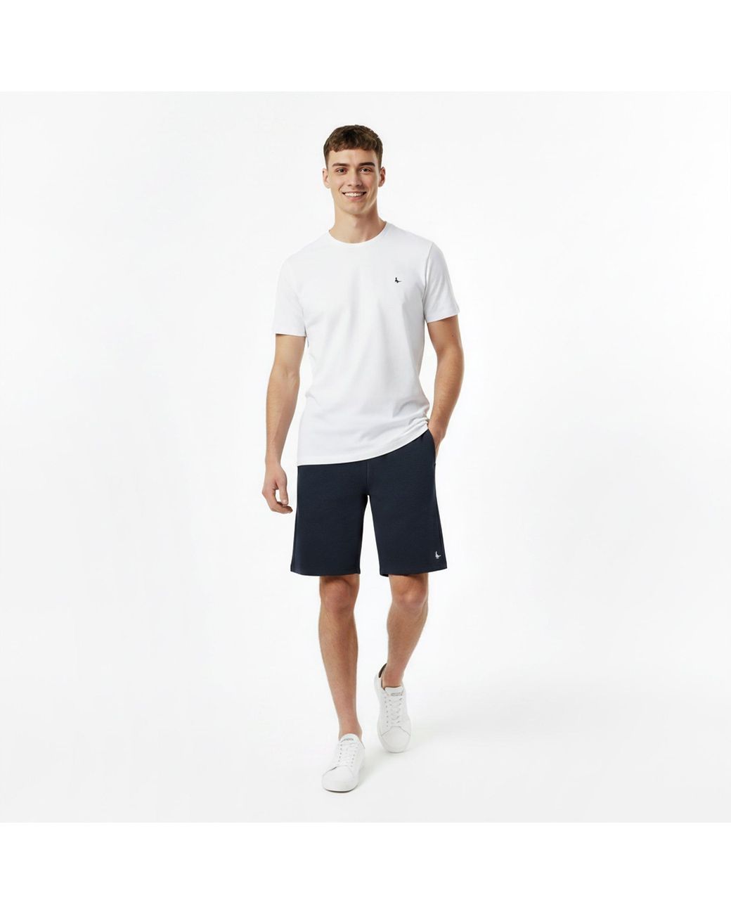Jack Wills Blue Balmore Pheasant Sweat Shorts for men