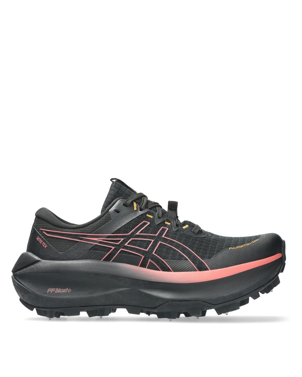 Asics Gray Fujisetsu Max Gtx Trail Running Shoes