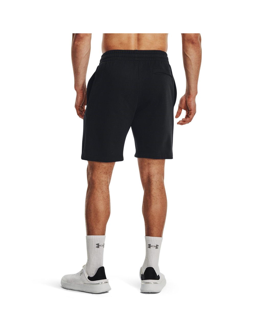 Under Armour Blue Ua Rival Fleece Shorts for men