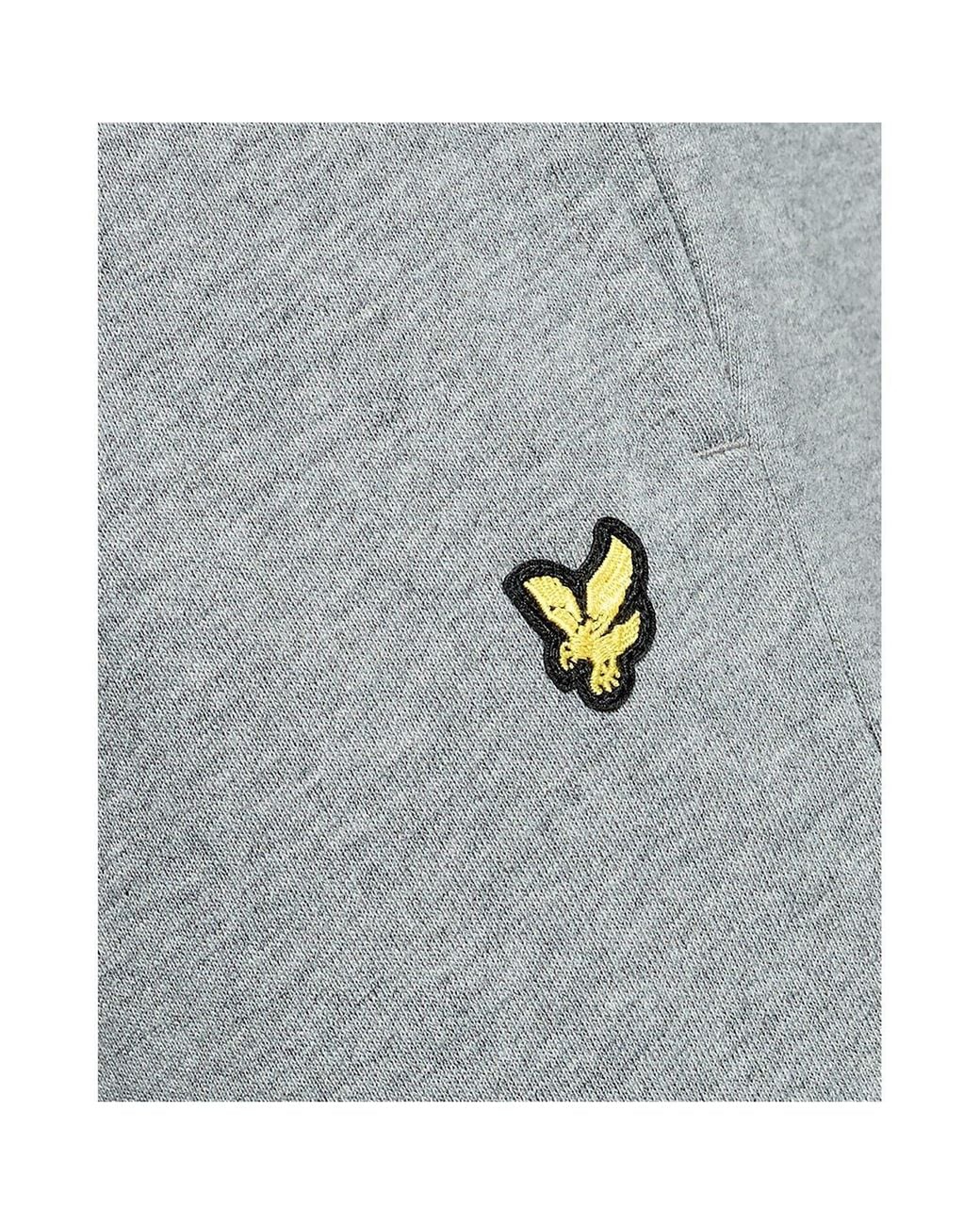 Lyle & Scott Gray Lyle & Scott Cotton Slim Sweatpant for men