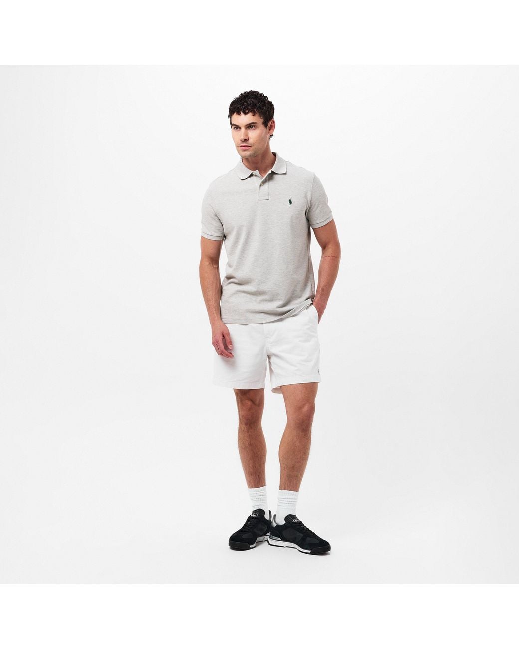 Polo Ralph Lauren Blue Varick Low-Top Trainers for men
