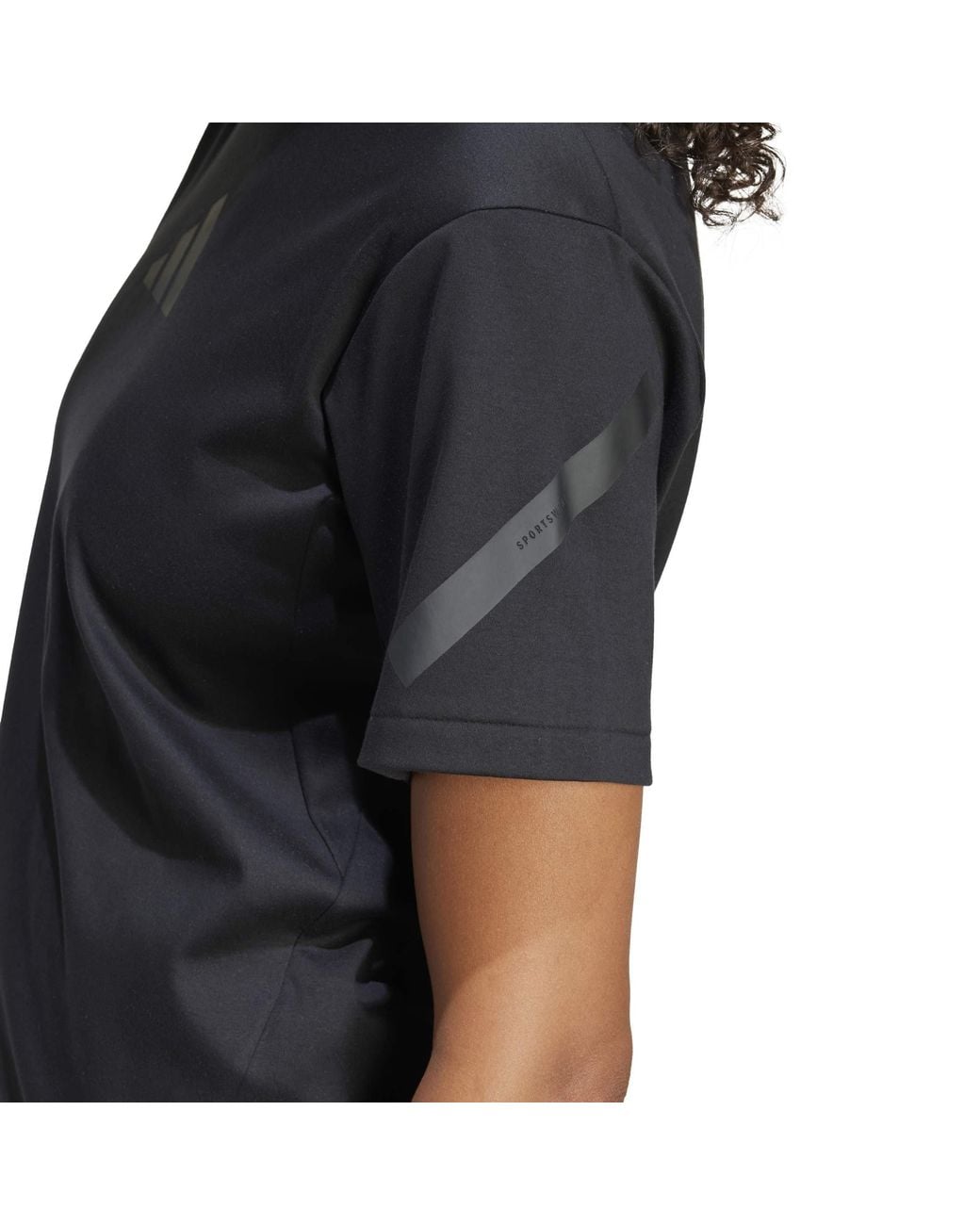Adidas Black W Z.N.E. Tee T-Shirt