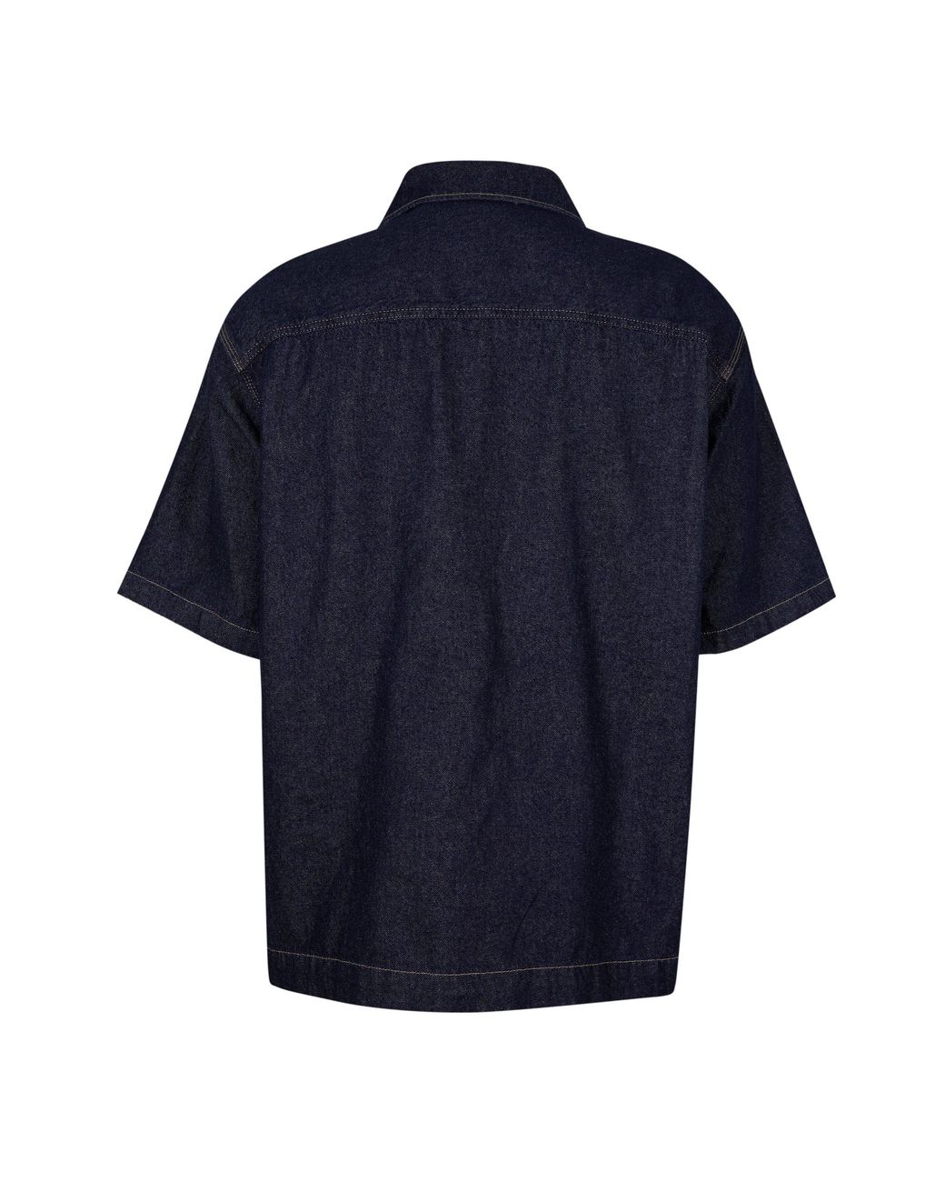 Dickies Blue Plain Short Sleeve Shirt for men