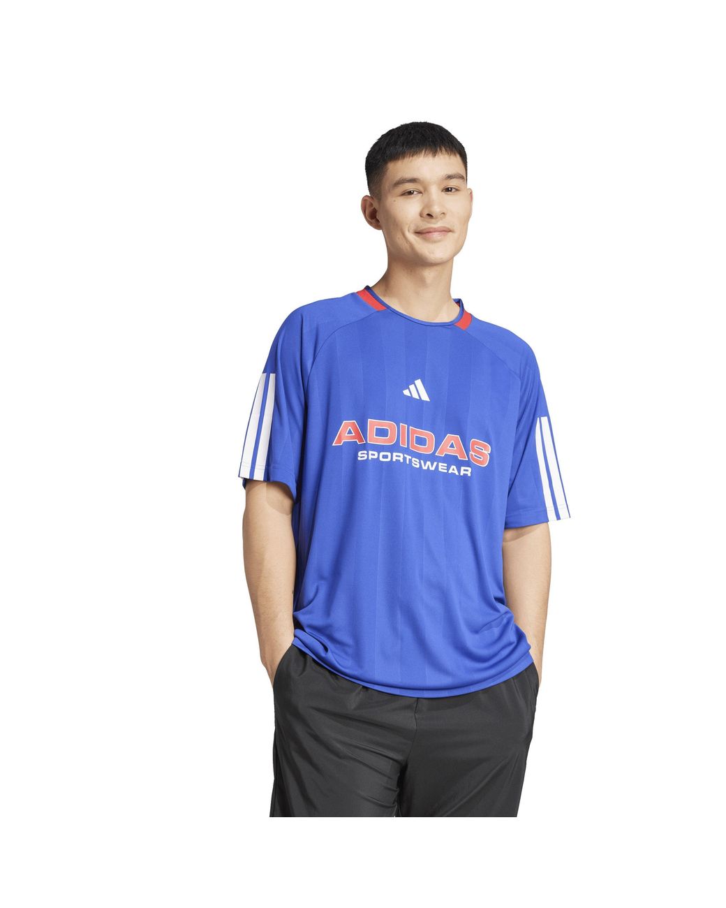 Adidas Blue House Of Tiro Nations T-Shirt Adults for men