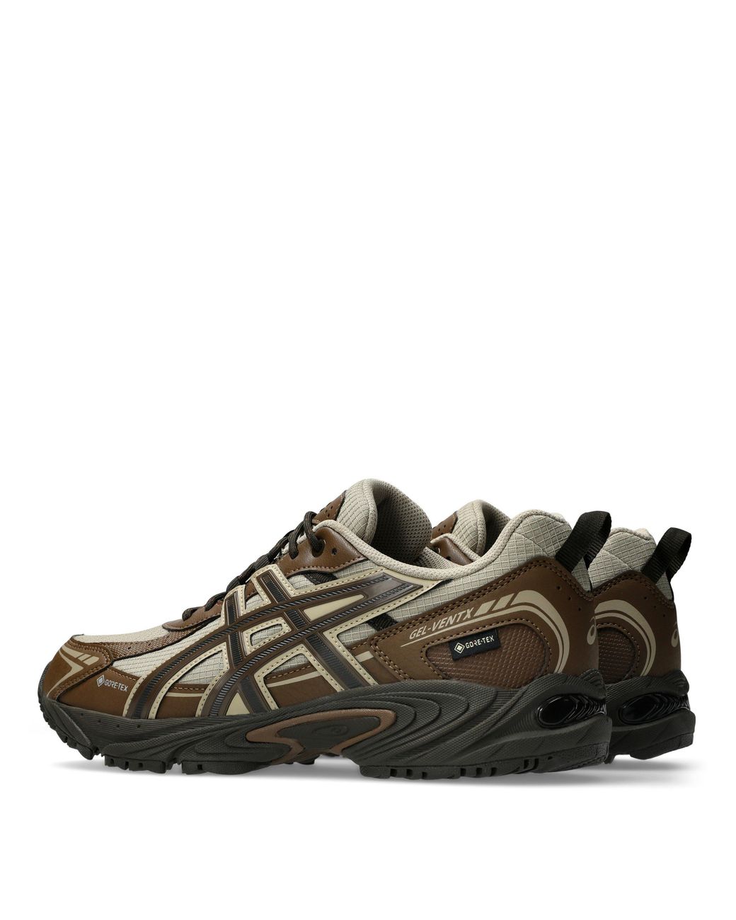 Asics Brown Gel-Ventx Gt Gore-Tex Low-Top Trainers for men