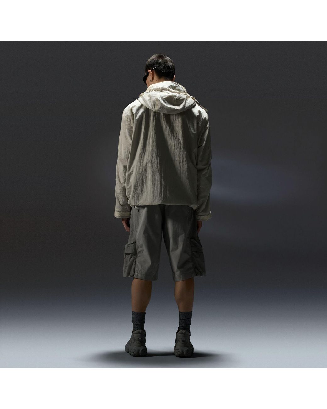 Oakley Gray Fully Reversible Momento Jacket for men