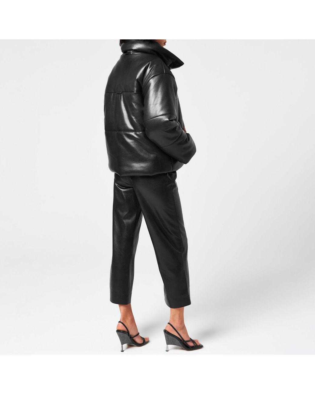 Nanushka Black Odessa Trousers