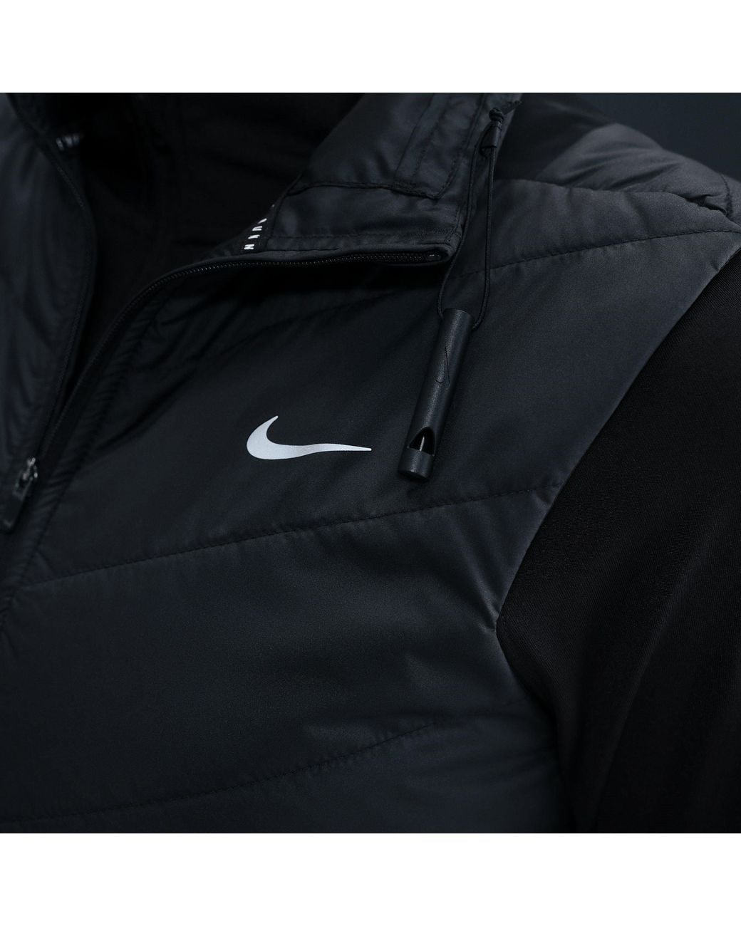 Nike Black Performance Running Vest