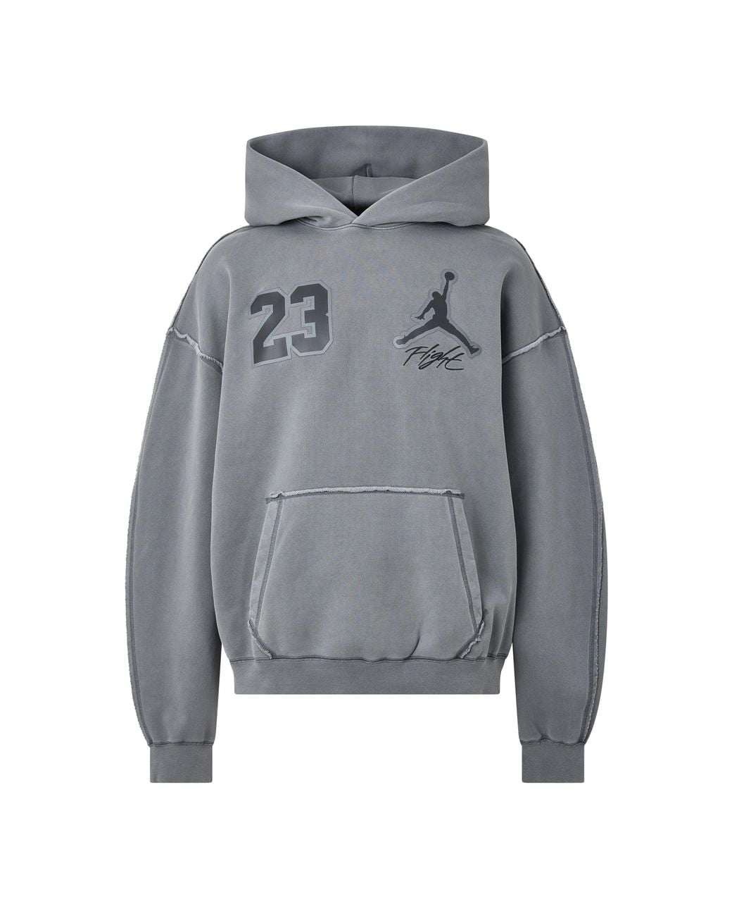 Nike Gray London Flight Fleece Hoody for men