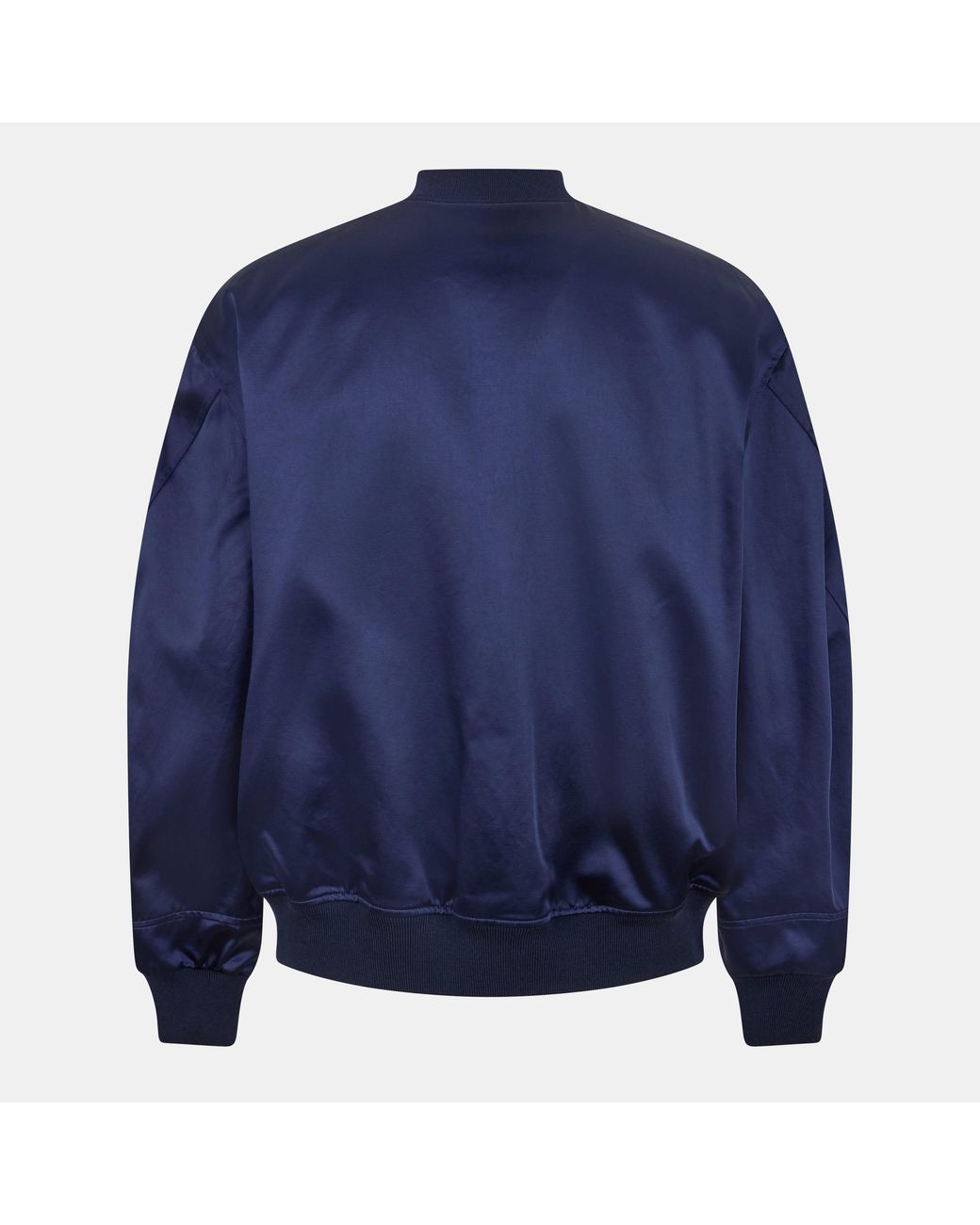 Givenchy Blue Structured Fit Bomber Jacket for men