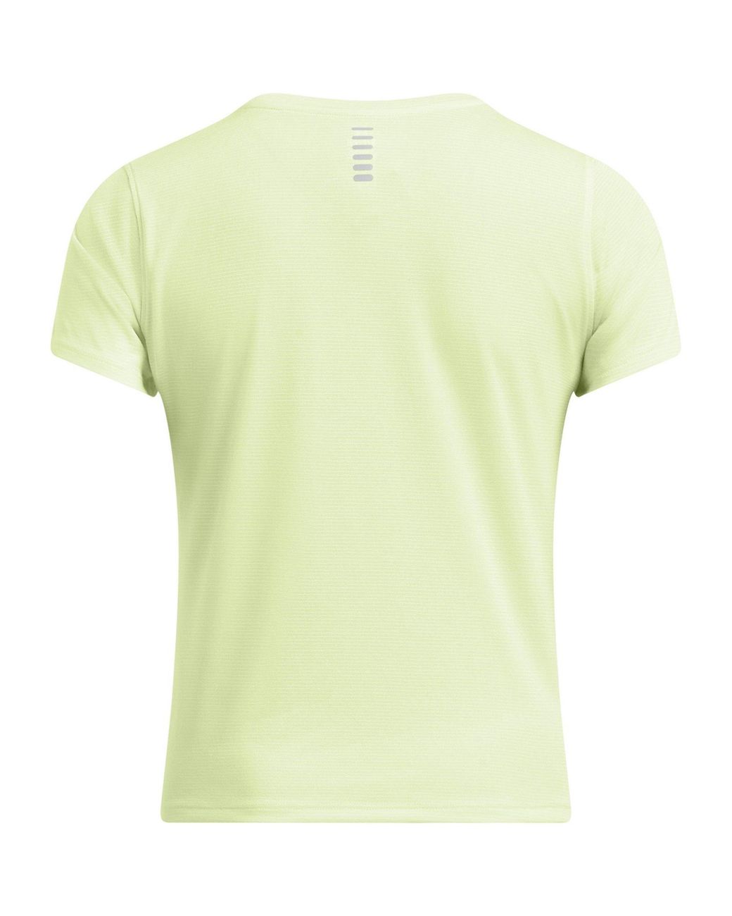 Under Armour Yellow Streaker Ss Running Top