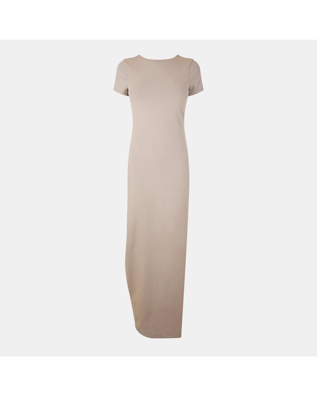 Jack Wills Natural Jw Scoop Back Maxi Dress
