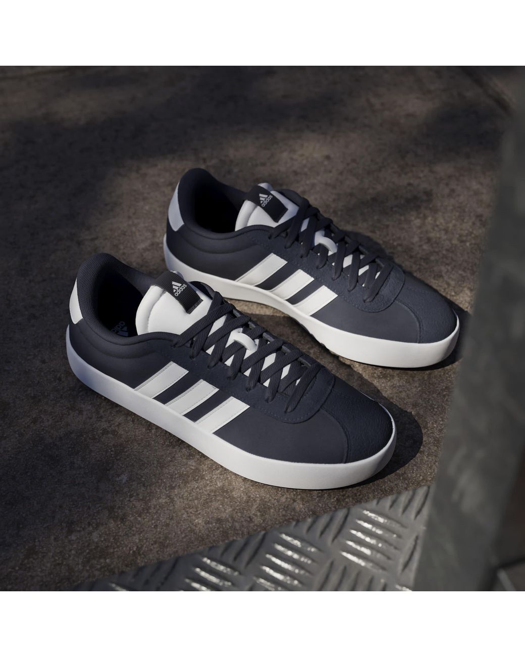 Adidas Blue Vl Court 3.0 Shoes for men