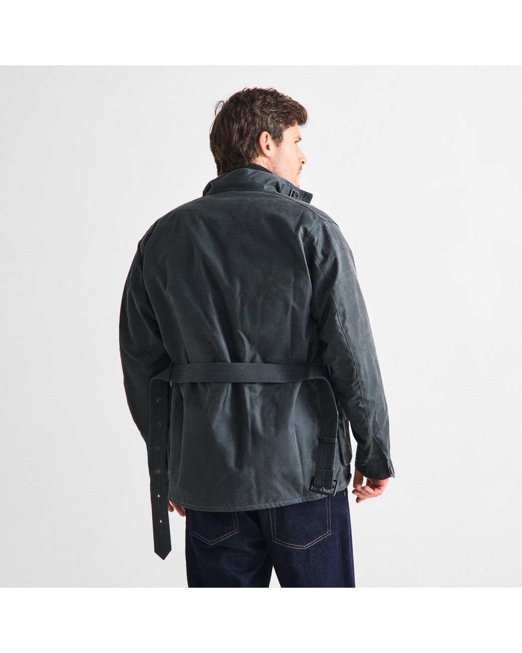 Barbour Black Original Wax Jacket for men