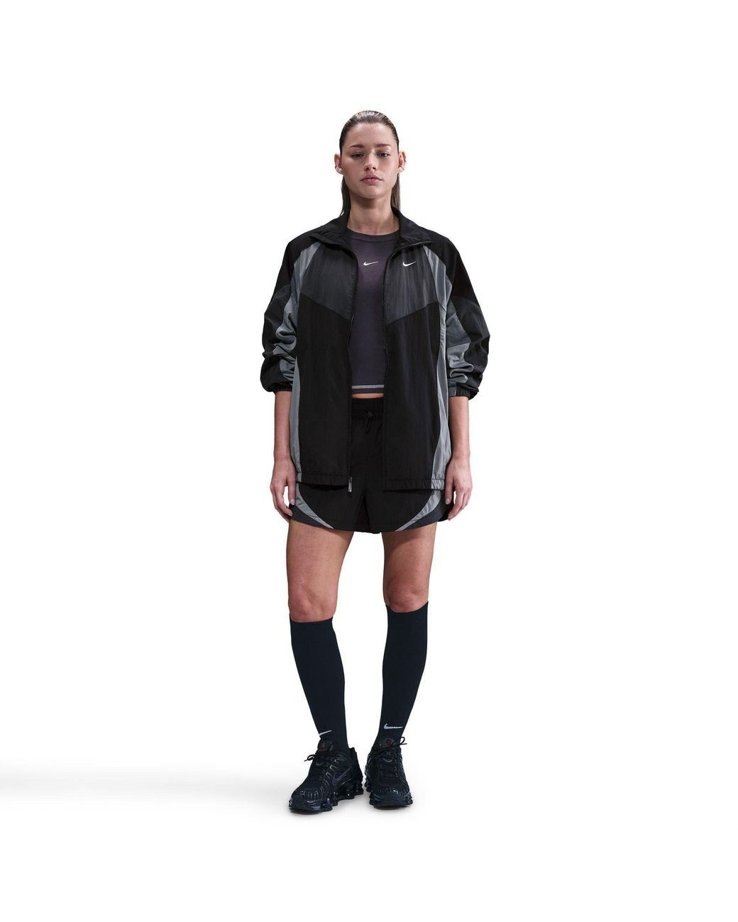 Nike Black Nsw Street Oversized Tracksuit Top