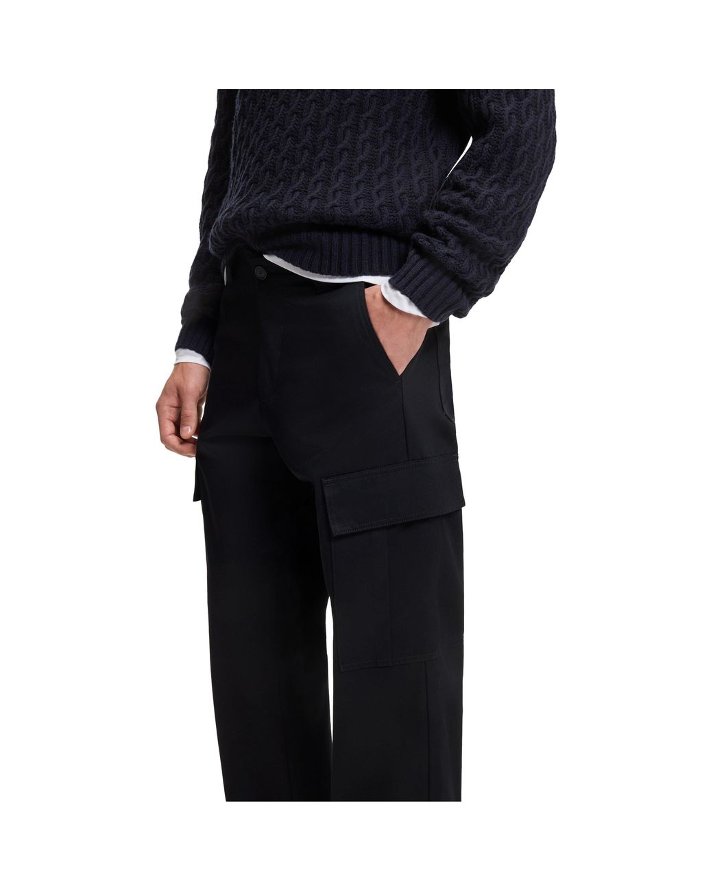 Boss Blue X Beckham Cargo Trousers for men