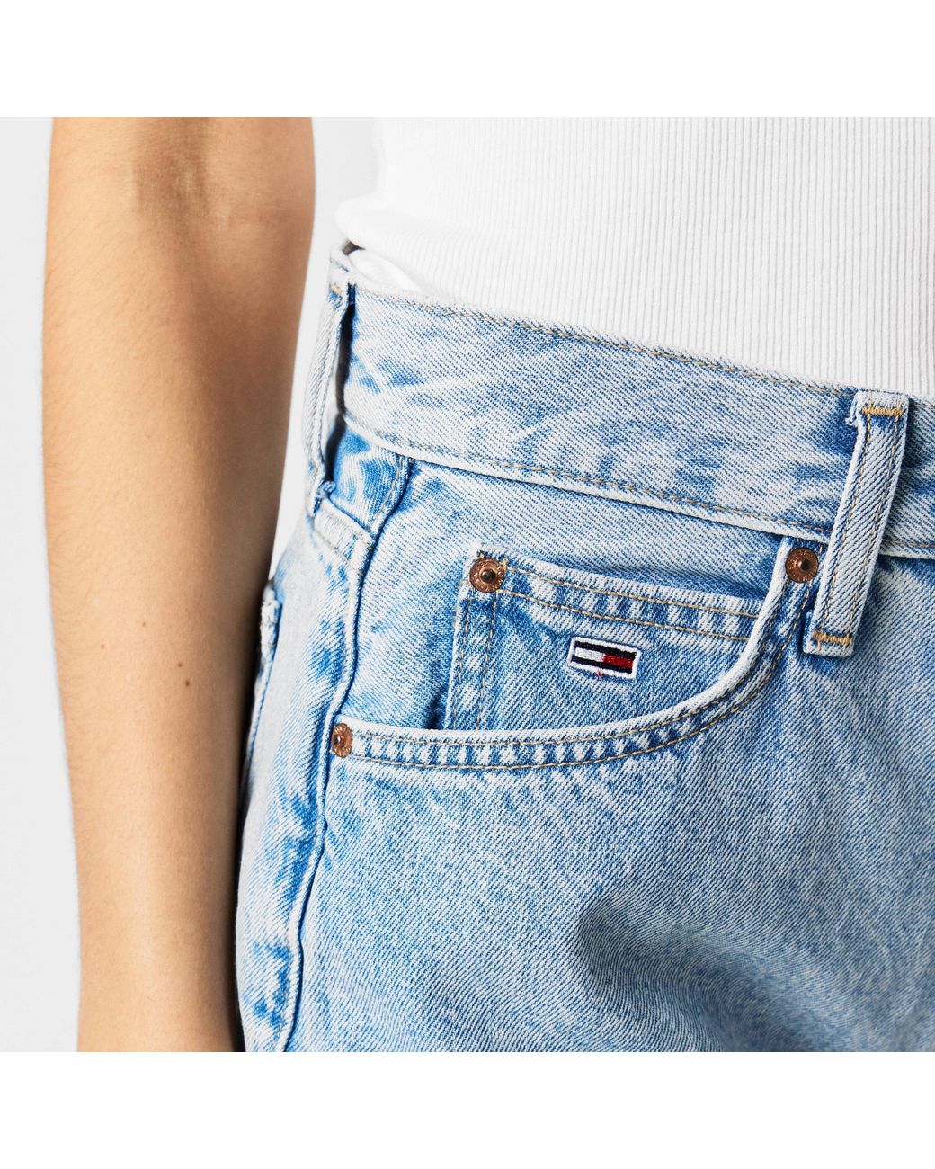 Tommy Hilfiger Blue Hot Pant Denim Shorts