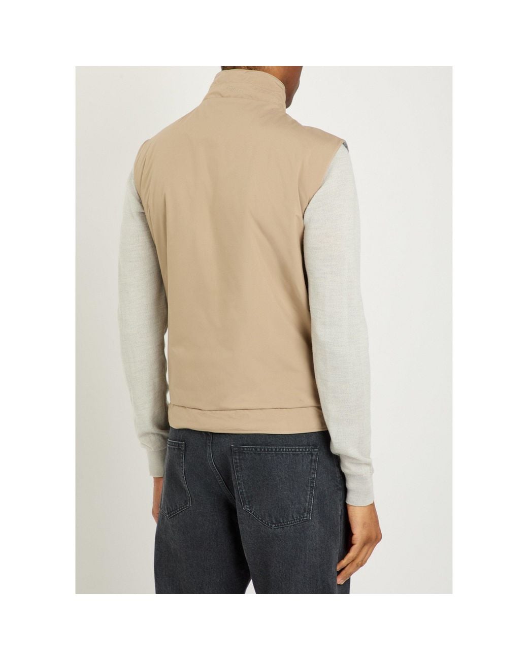 Aurélien Natural Aur Gilet Reversible for men