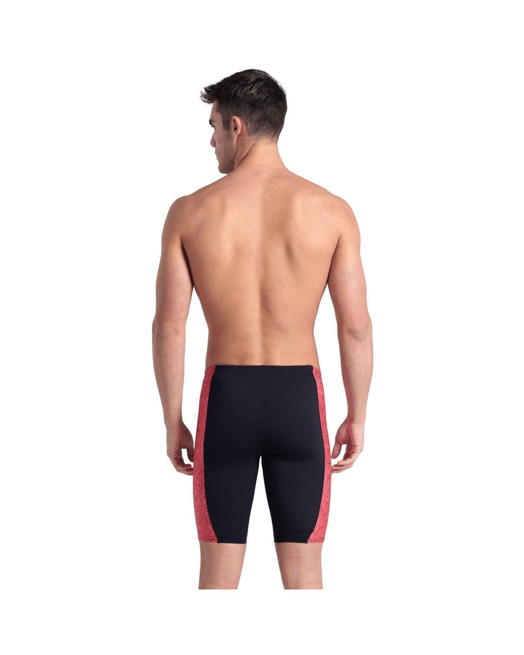 Arena Multicolor Abstract Tiles Swim Jammer for men
