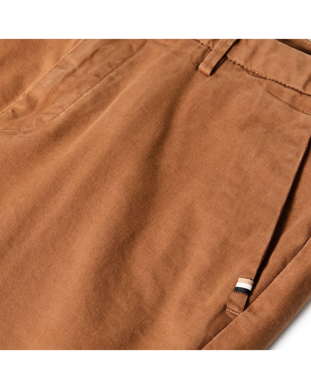 Boss Brown Kaito3-D Straight Leg Trousers for men